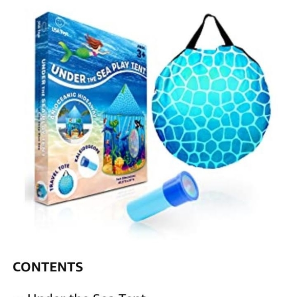 KIDS "LITTLE MERMAID"
PLAYHOUSE TENT - Picture 2 of 12